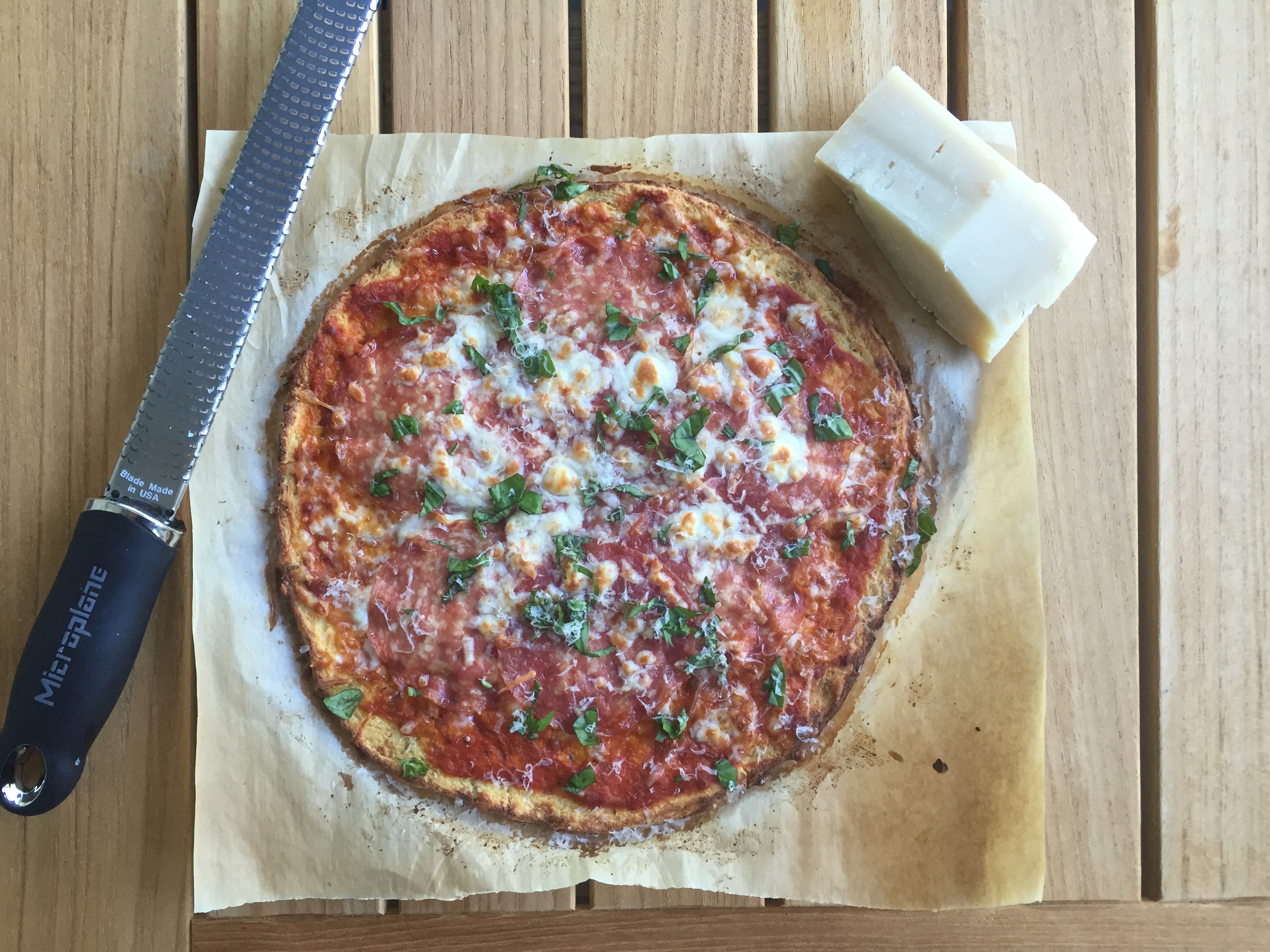 The Best Cauliflower Pizza Crust Vanilla Bean