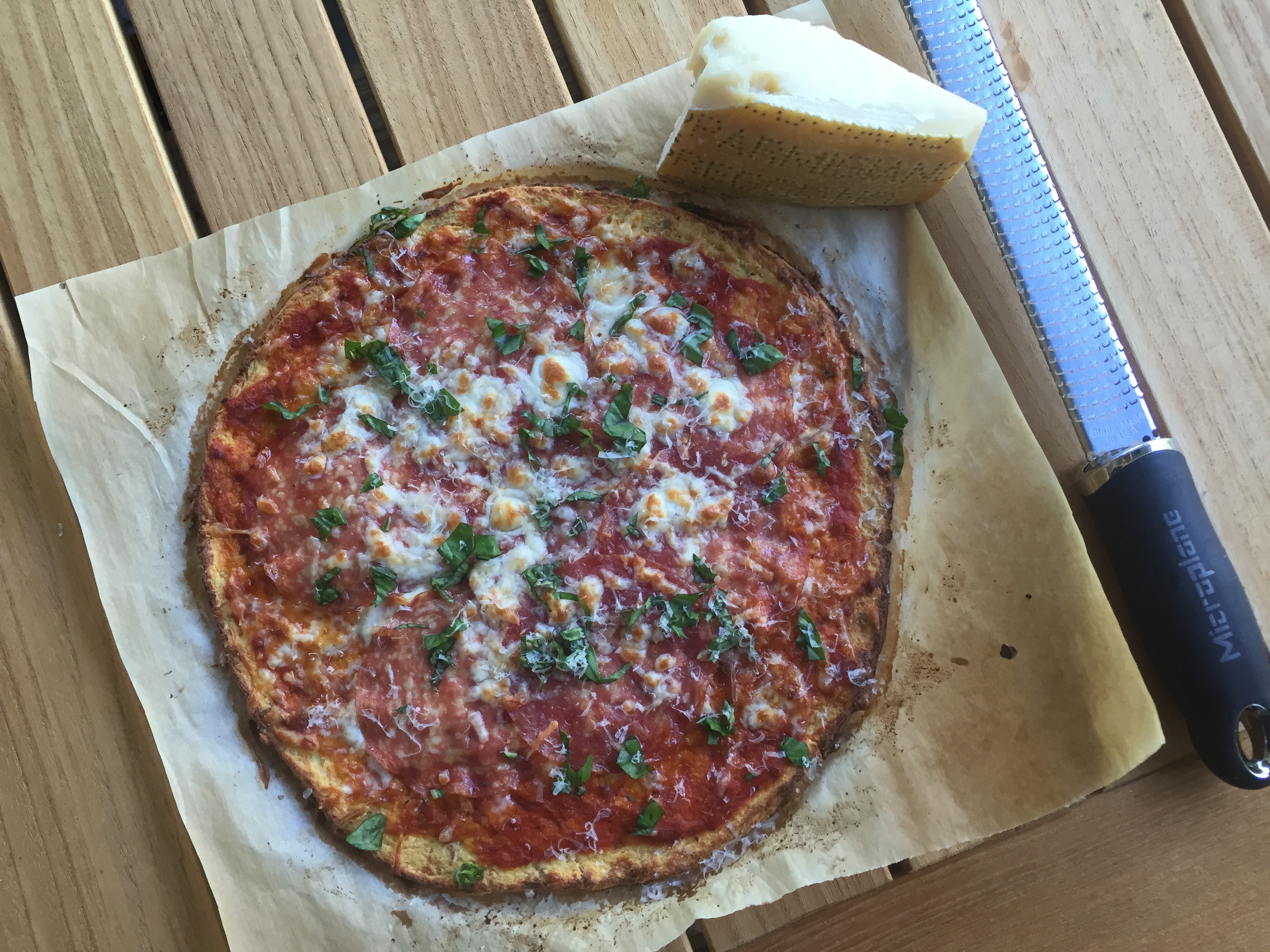 The Best Cauliflower Pizza Crust Vanilla Bean