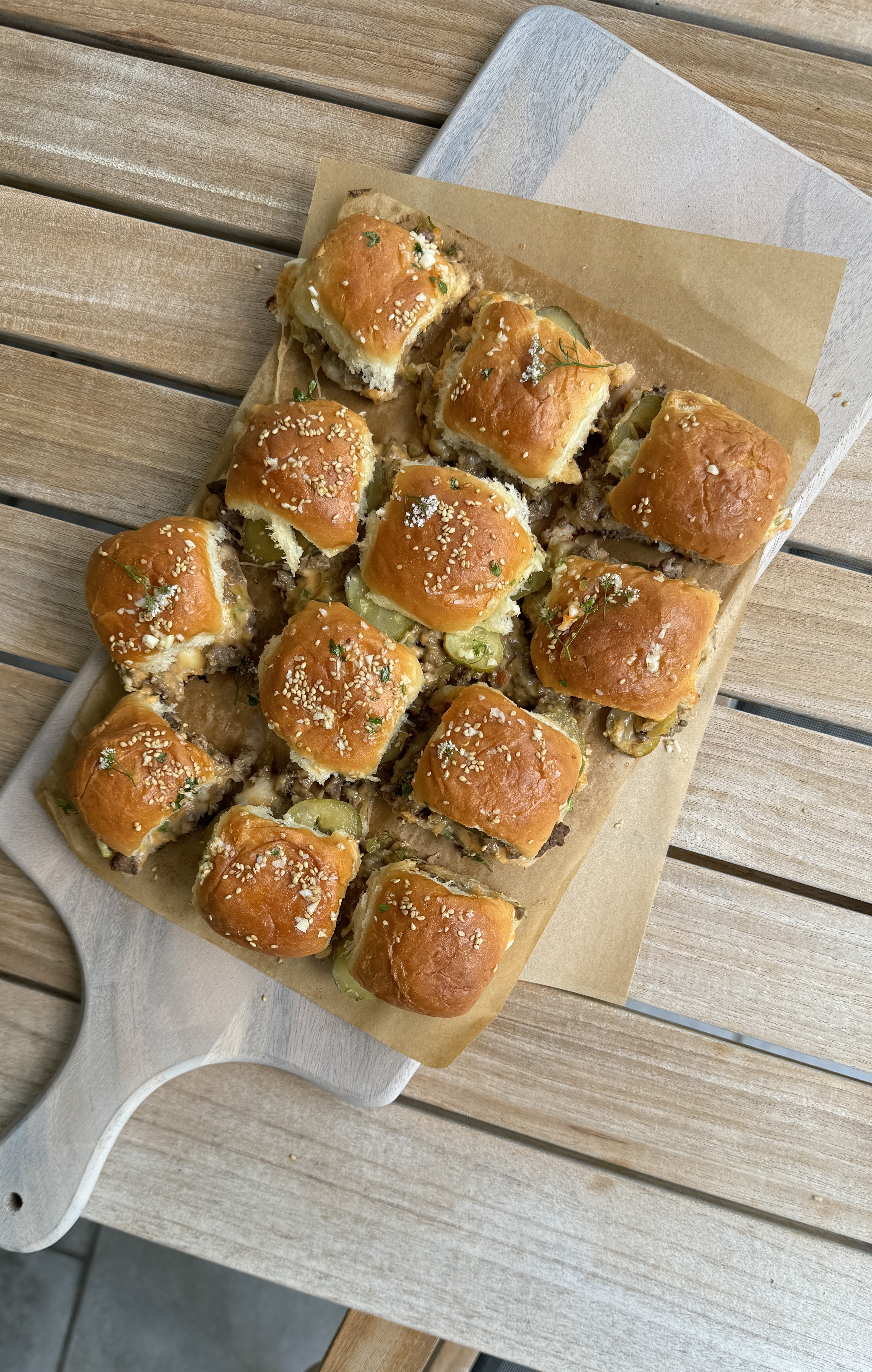 Cheesy Pull-Apart Sliders (2-Ways)